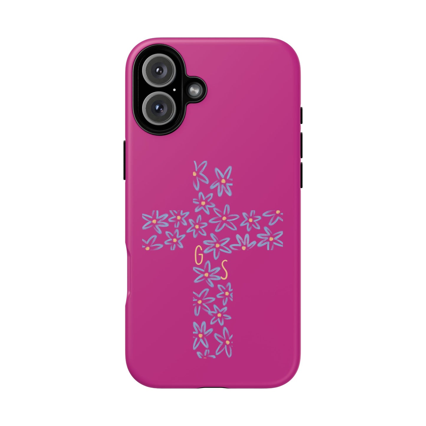 Floral Cross Phone Case
