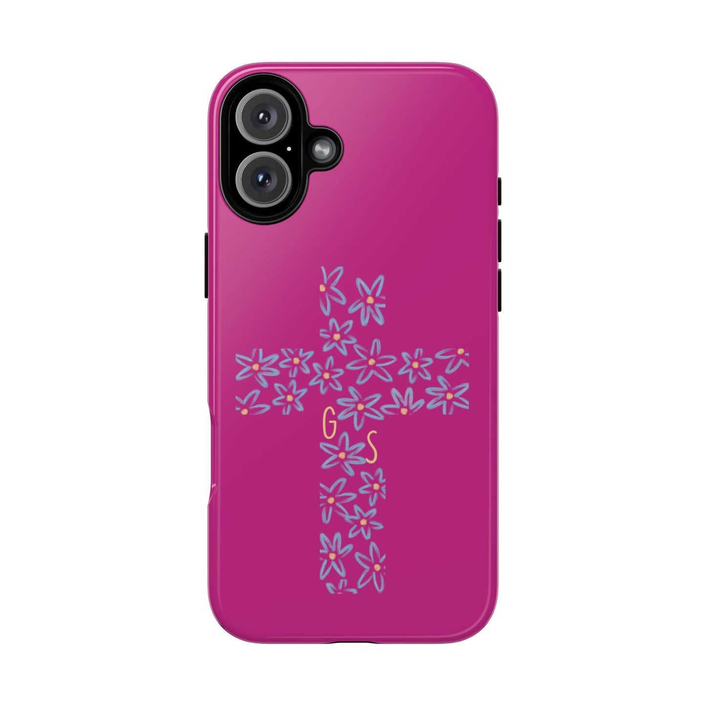 Floral Cross Phone Case