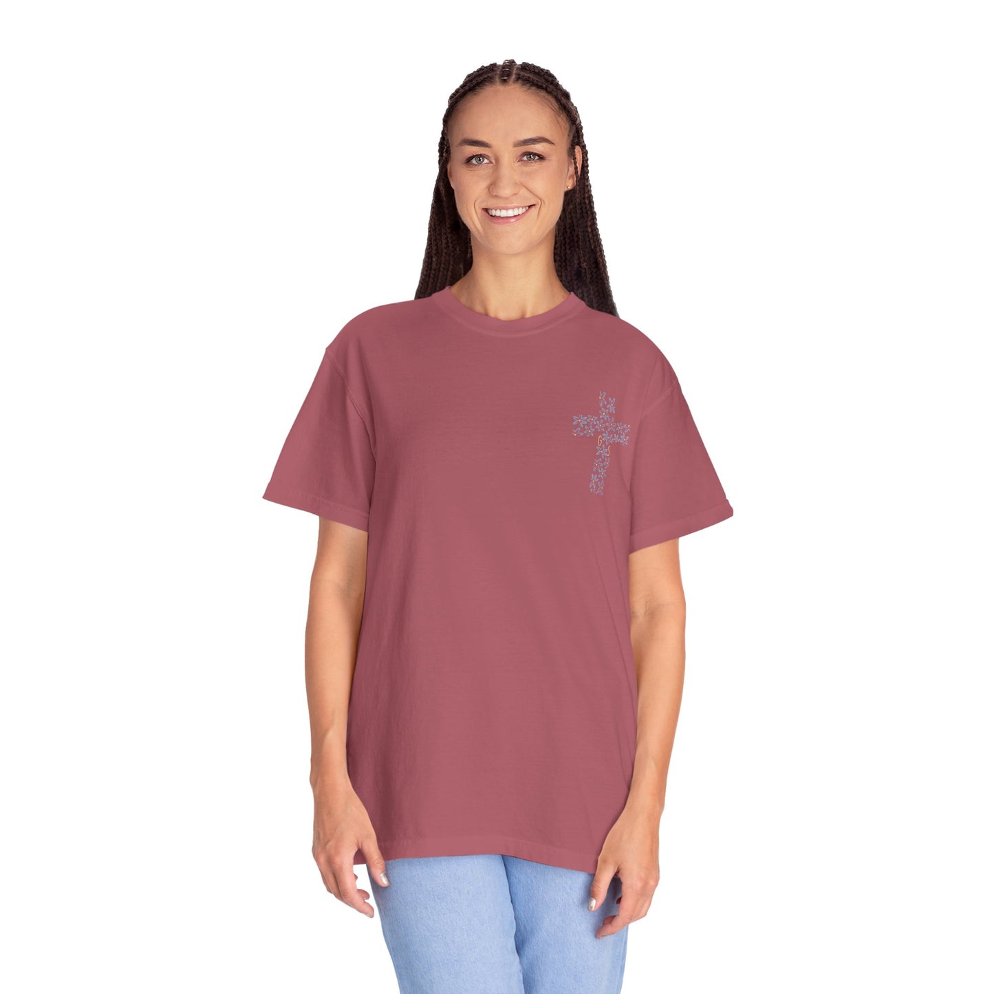 Womens Tee - 'The Battle Belongs to the Lord'
