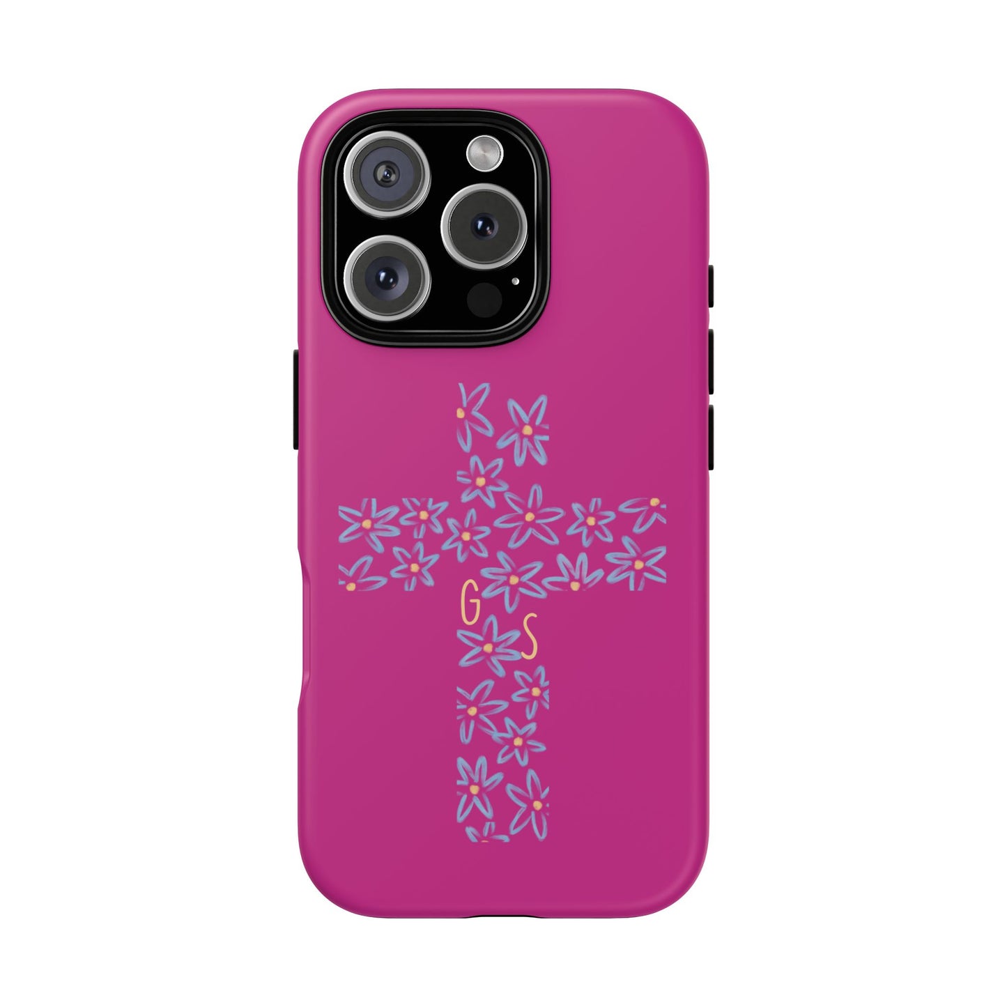 Floral Cross Phone Case