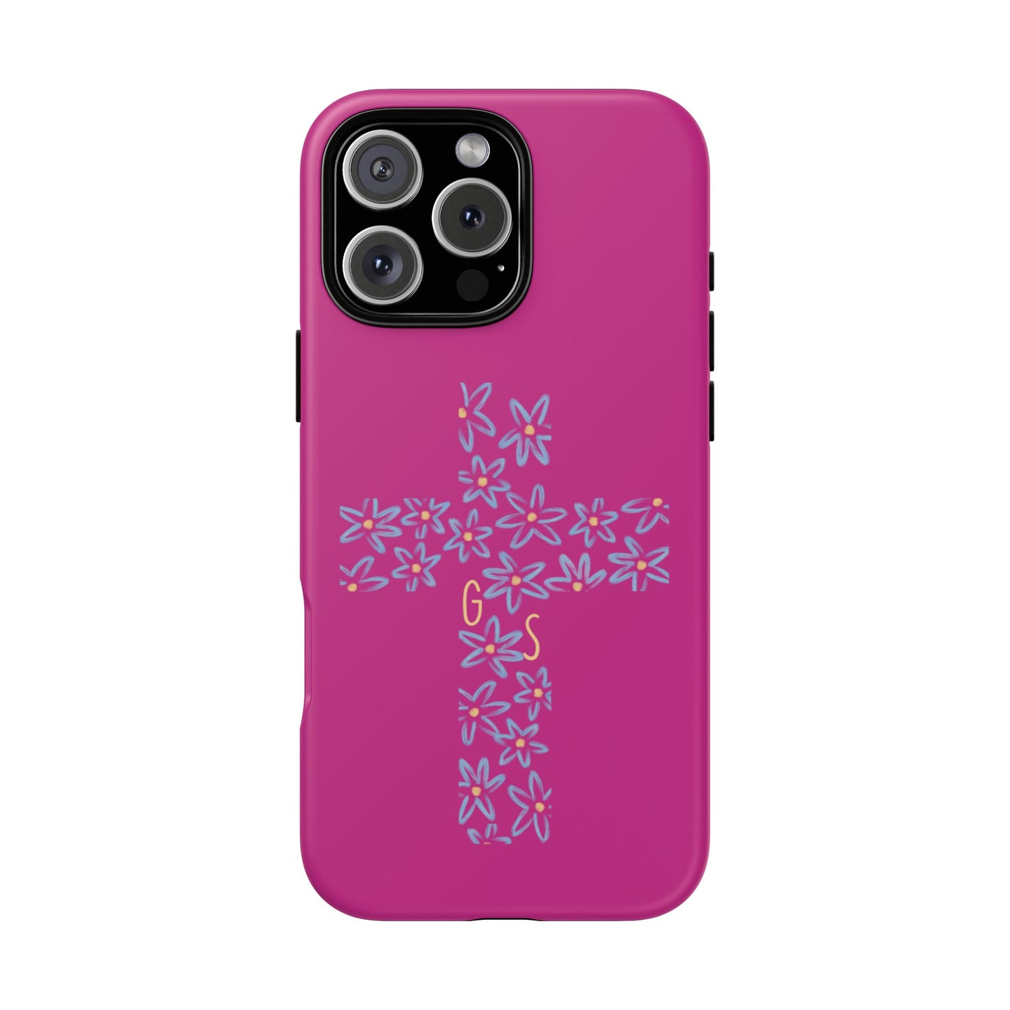 Floral Cross Phone Case