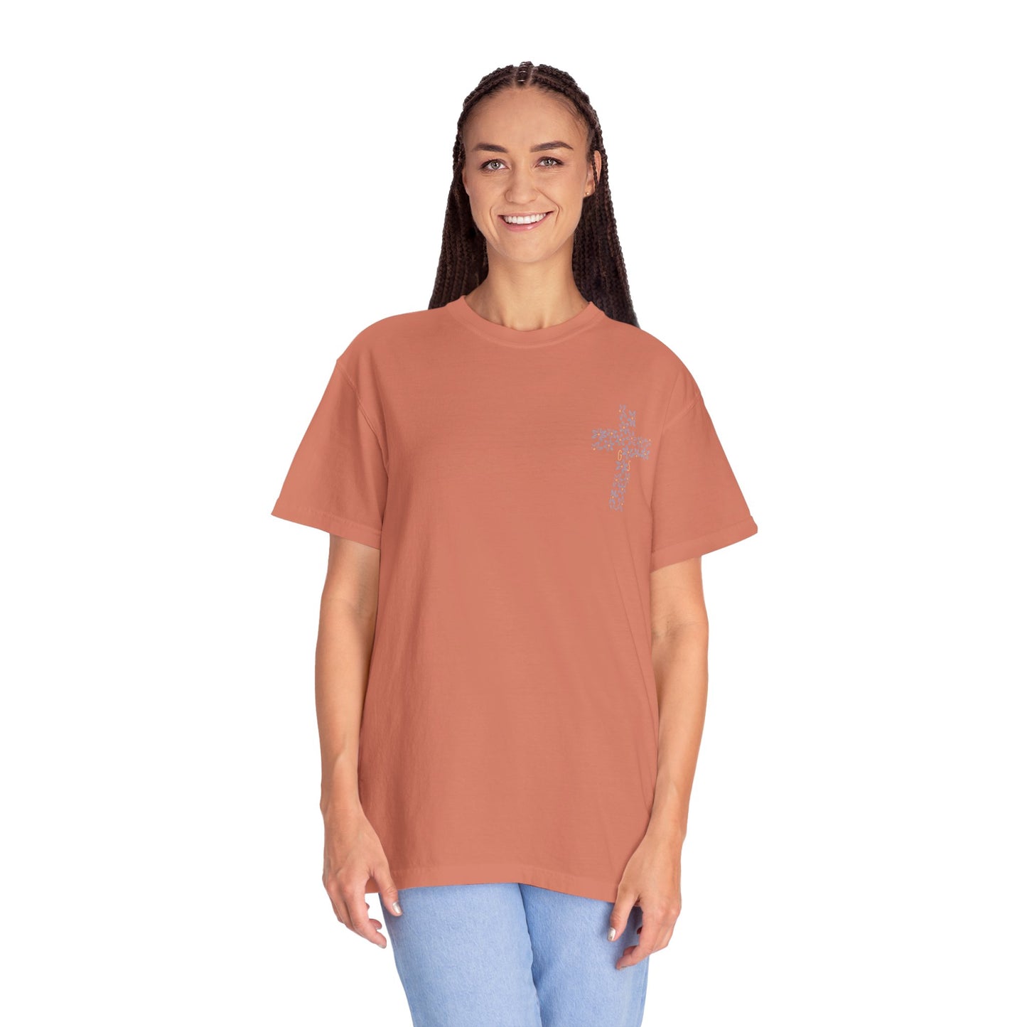 Womens Tee - 'The Battle Belongs to the Lord'