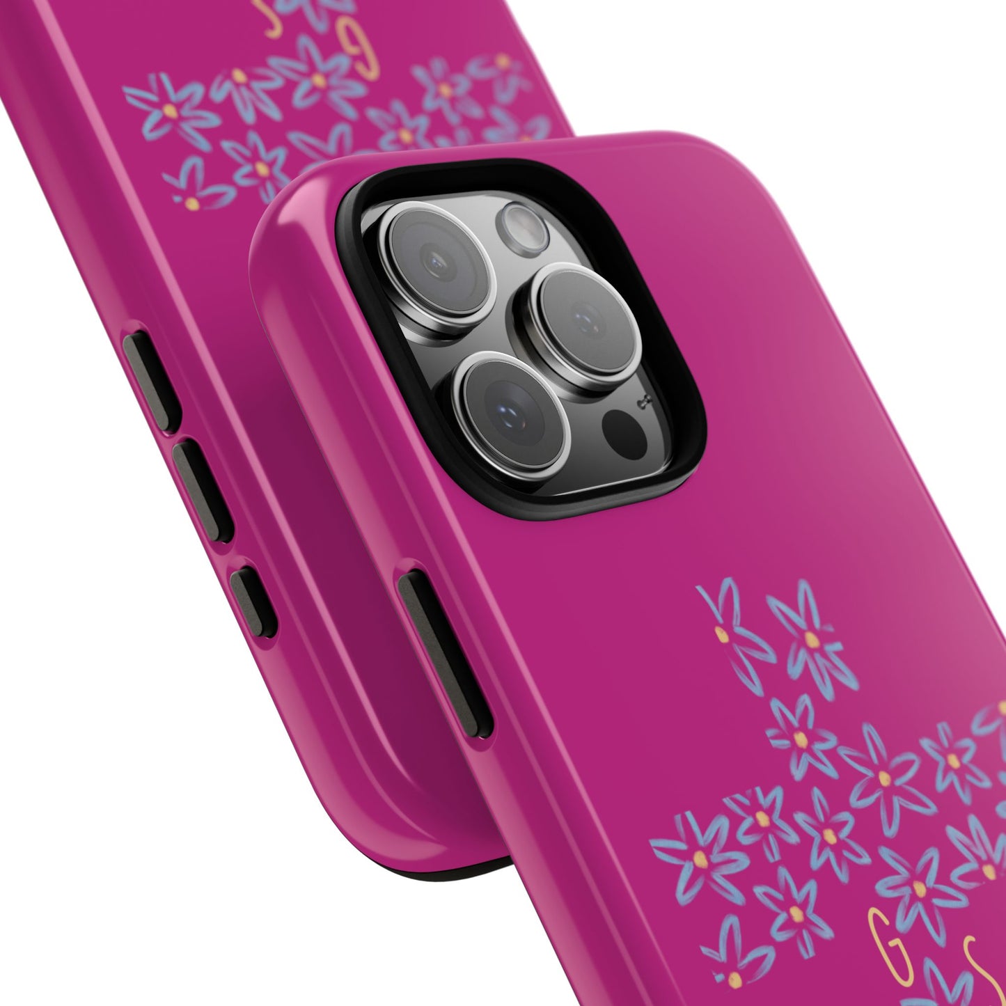 Floral Cross Phone Case