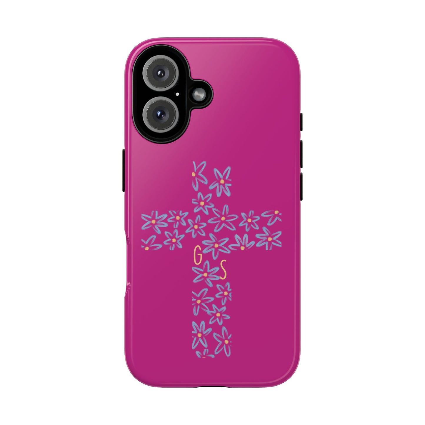 Floral Cross Phone Case