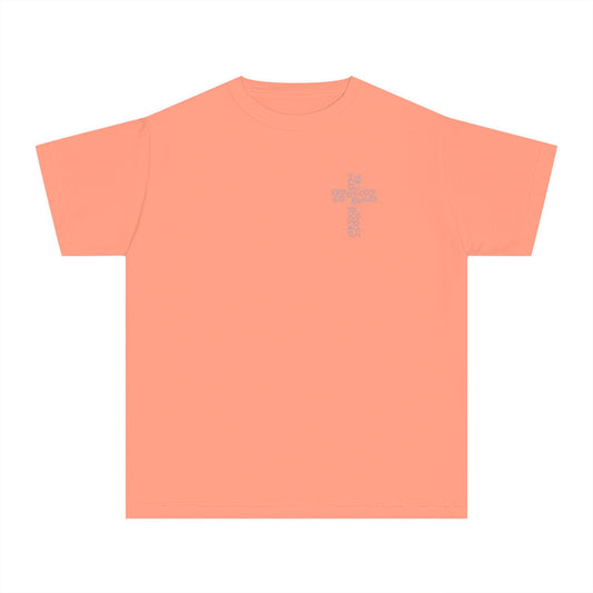 Girls Tee -  'The Battle Belongs to the Lord'