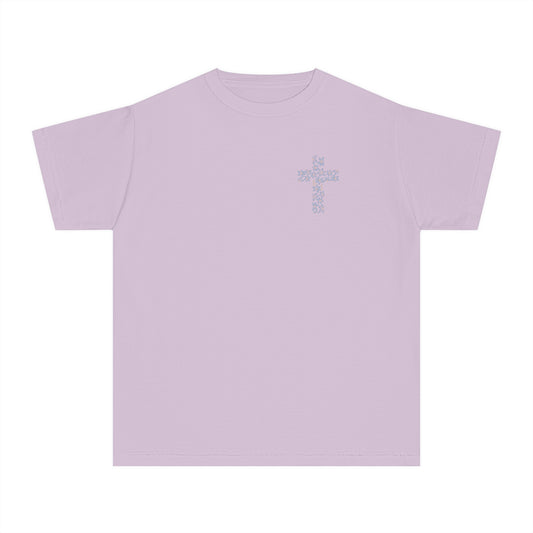 Girls Tee -  'The Battle Belongs to the Lord'
